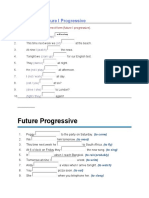 Future Progressive - Exercise-Test
