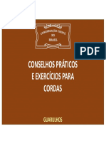 Apostila Conselhos e Exercícios para Cordas CCB PDF