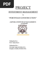 Project: Investment Management