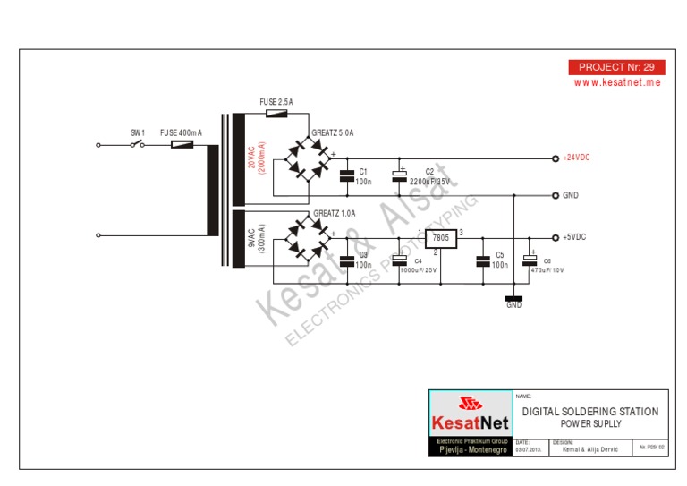 Digital Soldering Station Atmega8 Ps PDF | PDF