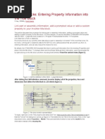 Custom Properties in Inventor Drawings | PDF
