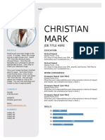Christian Mark: Job Title Here