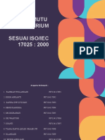 Sistem Mutu Laboratorium Sesuai Iso/Iec 17025: 2000