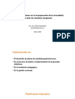 Aspectos A Considerar Al Incorporar Virtualidad en Una Propuesta Educativa PDF