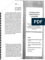 TEXTO 6 - A Sociologia No Brasil Florestan Fernandes e A (Escola Paulista)
