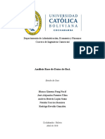 Departamento de Administración, Economía y Finanzas Carrera de Ingeniería Comercial