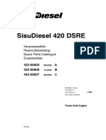 Motor Sisu Diesel Stationary Engines-420 DSRE - 85kW - 60605
