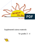 Supplemental Science Materials For Grades 2 - 4: Sun and Stars