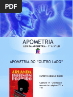 Apometria - Aula 2 - Leis da Apometria - 1ª a 3ª