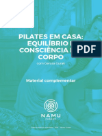 Material Complementar Pilates em Casa Equilibrio