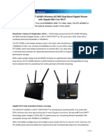 DataSheet Router RT-AC68U