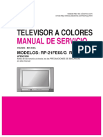 Manual de servicio TV LG