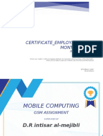 Certificate - Employee of The Month - Ab - V1: (Document Subtitle)