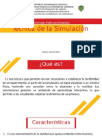 Tecnica de La Simulacion