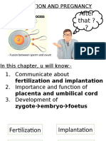 4.4 Fertilisation & Pregnancy