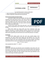 Pertemuan Ke-6 Energi Listrik Dan Potensial Listrik PDF
