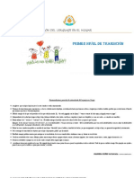 Actividades de Estimulación Del Lenguaje PreKínder