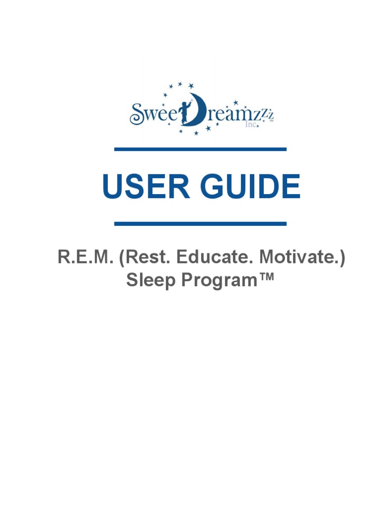 Rem Sleep Training Slides Final Design | PDF | Classroom | Sleep