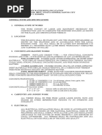 Construction & Specifications - Susmiña