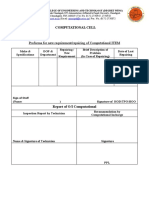 CCET Chandigarh College Engineering Technology Computational Cell Repair Form