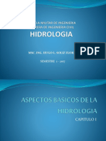 Cap I Aspectos Básicos de La Hidrologia PDF