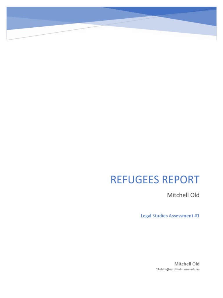 The Refugee Crisis | PDF | United Nations High Commissioner For ...