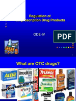 Regulation of Nonprescription Drug Products