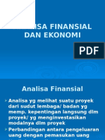 Analisa Finansial Dan Ekonomi