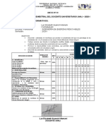 Anexo de Plan Docente