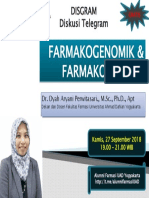 Farmakogenomik & Farmakogenetik (Flyer)