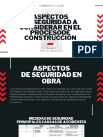 Aspectos de Seguridad A Considerar en El Proceso de La Contruccion PDF
