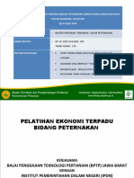 Tugas Pelatihan Ekonomi Terpadu Bidang Peternakan Nindya Praja Angkatan Xxviii TAHUN AKADEMIK 2019/2020 TGL 24 April 2020