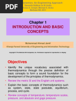 Introduction and Basic Concepts: Thermodynamics: An Engineering Approach