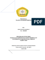 ?proposal Wanita Klimakterium