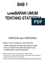 Bab 1 Gambaran Umum Statistik