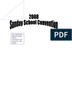 2008 Sunday School Convention