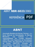 NBR 6023 Referências (1)