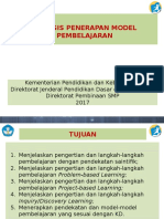 Analisis Model Pembelajaran