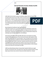 Lewis A. Coser. Mempertahankan Struktur Melalui Konflik PDF