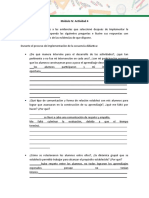 Módulo IV. Actividad 4 Instrucciones: Conforme A Las Evidencias Que Seleccionó Después de Implementar La