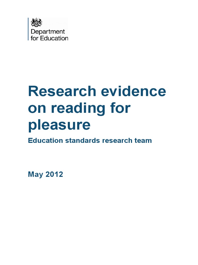 Reading For Pleasure Pdf Pdf Programme For International Student