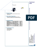 Technical Data: Series Allift Su