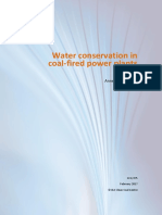 Water conservation in coal fired power plants - ccc275.pdf