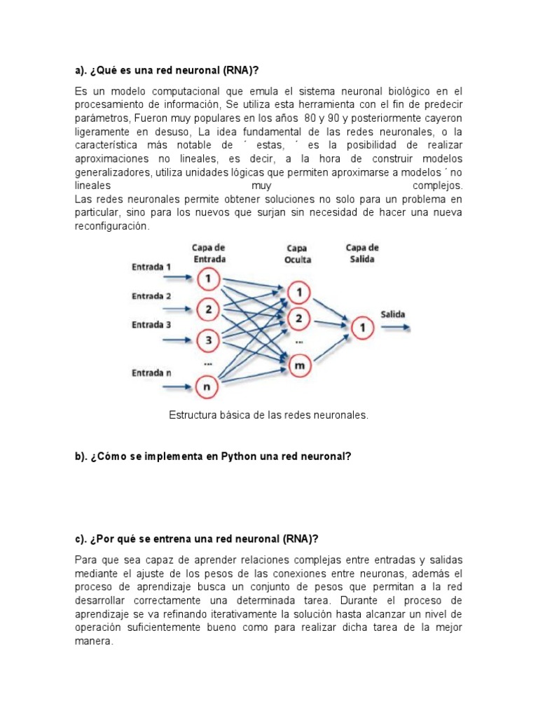 Red Neuronal | PDF | Métodos y materiales de enseñanza