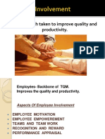 An Approach Taken To Improve Quality and Productivity