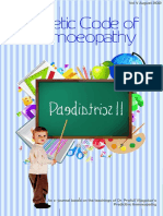 Genetic Code of Homoeopathy: II Paediatrics