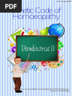 Genetic Code of Homoeopathy: II Paediatrics