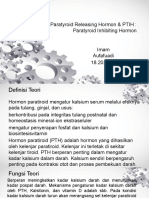 PTRH: Paratyroid Releasing Hormon & PTIH: Paratyroid Inhibiting Hormon