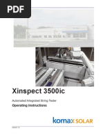 Xinspect 3500ic Operating Instructions - Version 1.0 May 2010