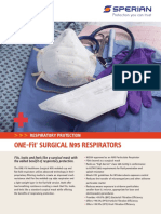 ONE-Fit Surgical N95 Respirators: Respiratory Protection